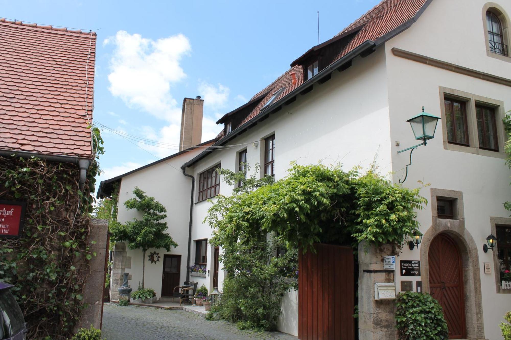 Kreuzerhof Hotel Garni Rothenburg ob der Tauber Eksteriør bilde