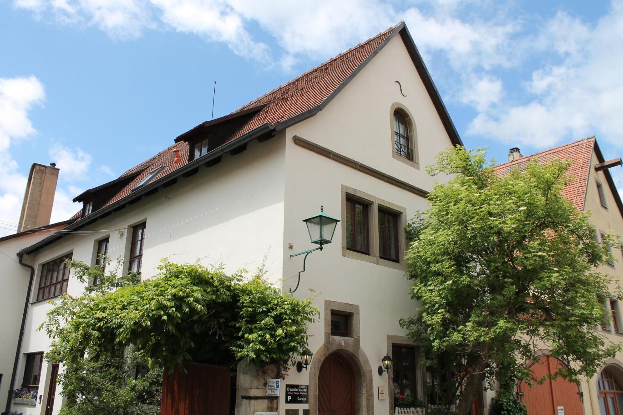 Kreuzerhof Hotel Garni Rothenburg ob der Tauber Eksteriør bilde